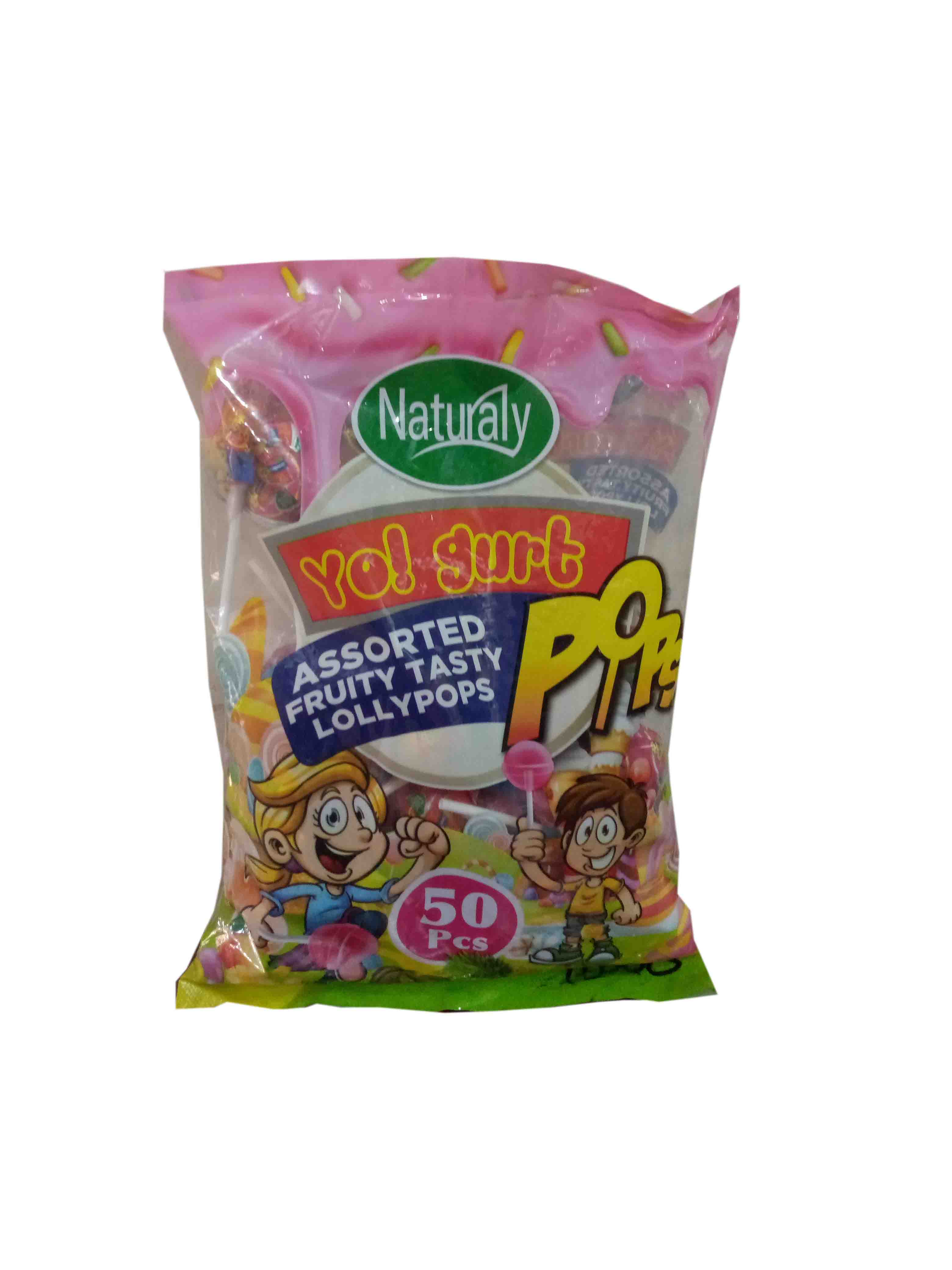 Yo! Gurt Assorted Fruitytasty Loolly Pops